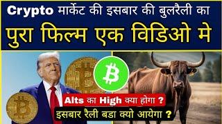 Crypto मार्केट की इसबार की बुलरैला का पुरा फिल्म एक विडीयो मे Altcoins | Bitcoin | Cryptocurrency