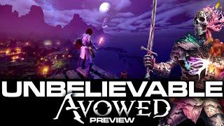 So I played 8 HOURS of Avowed... NEW Gameplay Reveal Hands-on Preview on PC for Xbox Series S & X