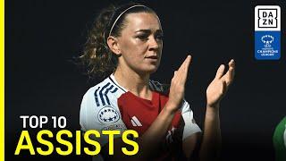 DAZN's Top 10 Assists From Matchday 6 Of The 2024-25 UEFA Women's Champions League