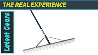 Midwest 10036 Aluminum Landscape Rake Best Tool for Efficient Grading and Raking