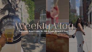 WEEKLY VLOG | HAIR GOT CAUGHT ON FIRE, EVENTS, BRAND PHOTOSHOOT, BRUNCH IN CHICAGO & MORE...