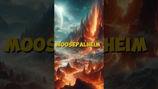 Did you know the 9 Realms in Norse Mythology #mythology #norsemythology