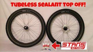 STANS NoTubes Sealant Top Off | Quick and Easy