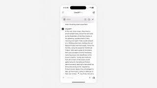 ChatGPT for iPhone and iPad Can Now Read Responses Out Loud