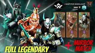 Full Legendary Teams in Action + A Mirror Match|| Renova Gaming|| Shadow Fight 4: Arena