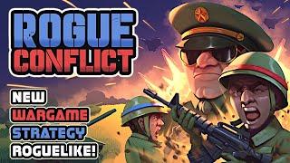 This NEW Wargame Strategy Roguelike Is Compelling and Challenging Fun! | Rogue Conflict