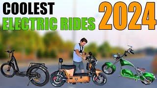 Coolest ELECTRIC VEHICLES of 2024