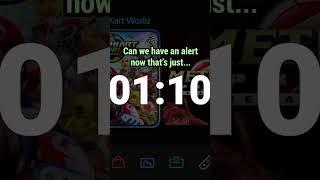 Birth of a new alert