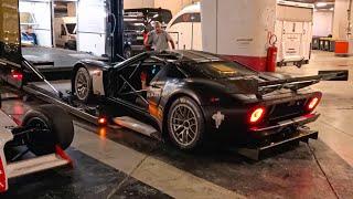 TOP MARQUES - SUPERCARS arriving at MONACO -1- ( Ford GT1, Enzo, 2x Lancia Delta HF Integrale Rally)