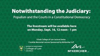 USask Law Lecture Series: Adam Goldenberg, Sept 16, 2024