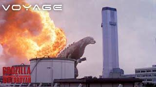 Godzilla vs. Destoroyah | Godzilla Burns A City To The Ground | Voyage