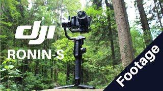 DJI Ronin S Gimbal with GH5 TEST FOOTAGE 