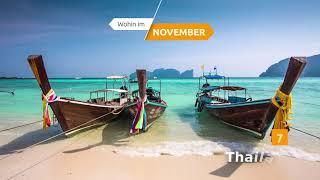 Top 10 Reiseziele im November - wo ist es im November warm & sonnig?