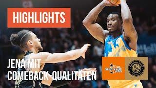 Comeback Qualität! Science City Jena - Basketball Löwen Braunschweig - Highlights aus dem BBL Pokal