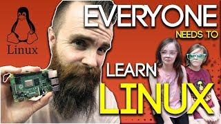 EVERYONE needs to learn LINUX - ft. Raspberry Pi 4