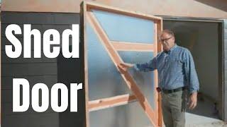 Build A Shed Door Instructions