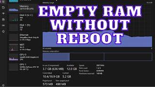 How to clear memory without rebooting
