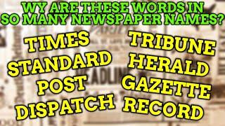 The Real Meaning Of Newspaper Names