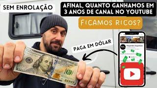 CONTAMOS TUDO! Quanto ganhamos com o canal no YouTube – T6 Ep27