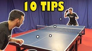 10 Tips To Become A Better Table Tennis Player Quickly