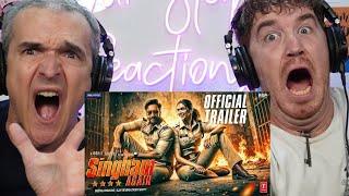 Singham Again | Official Trailer | A Rohit Shetty Cop Universe | REACTION!!!