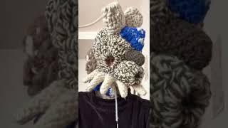 ORGANIX #crochet #mask #balaclava #crocheting #yarn #wool #tutorial #diy #handmade #textile #art