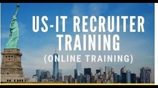 US IT Recruiter Training online class part-1