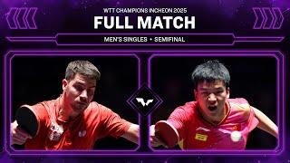 FULL MATCH | Patrick Franziska vs Xiang Peng | MS SF | #WTTIncheon 2025