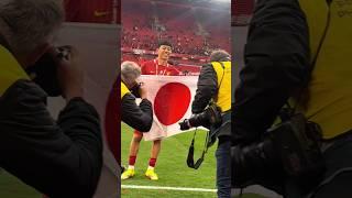 Endo is the pride of the Japanese people and shows strong loyalty  #sports #viralvideo #shortvideo