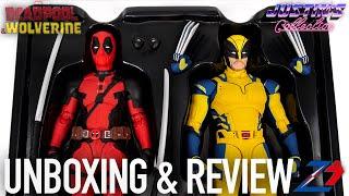 Deadpool & Wolverine ZD Toys 1/10 Scale Action Figures Unboxing & Review