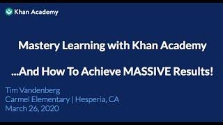 How to Bring Mastery Learning to Your Class... And Get Results Like Tim's!