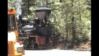 Yosemite Mountain Sugar Pine Steam Train Shay 10 in 2003