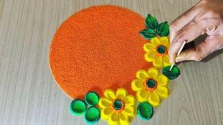 Ram Navami Rangoli Design  | Ram ji Rangoli Design