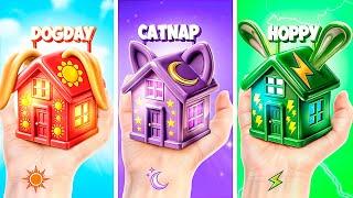 Kita Membangun Rumah Mungil! CatNap vs DogDay vs Smiling Critters! Poppy Playtime 3