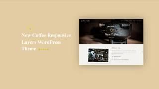 New Coffee Responsive Layers WordPress Theme