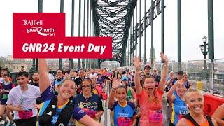 AJ Bell Great North Run 2024 | Half Marathon Event Day | Sunday 8th September 2024