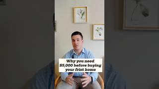 Why You NEED $5K Cash Before Buying a Home!