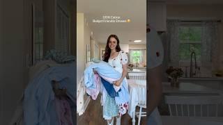 100% Cotton Budget Friendly Dresses #haul #clothing #naturalfibers #cotton #crunchy #summer #style