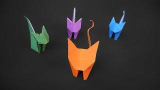 How to Make a Cute Origami Cat