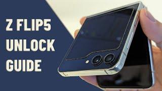 How to Network Unlock the Samsung Galaxy Z Flip5