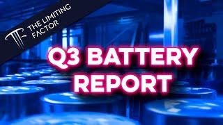 Tesla Q3 Battery Report // The 4680 is Riding Down the Cost Curve