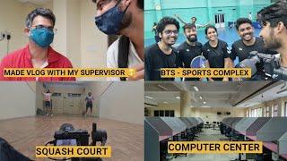 IIT Guwahati - Tour around Computer center, Sports complex | Hostel Life Vlog #41