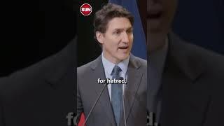 Justin Trudeau denounced the antisemitic riots in Montreal on Friday during his NATO speech.