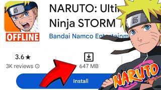 I Played Naruto Ultimate Ninja Storm Game On ANDROID | Naruto Ultimate Ninja Storm Mobile Gameplay