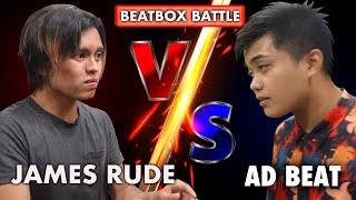 AD BEAT vs JAMES RUDE ( FUEL FO ADVENTYA ) BEATBOX BATTLE SERIES - EP 8