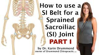 SI Belt Part 1 of 3 - How To Use An SI Belt For Sacroiliac (SI) Sprains