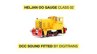 Heljan OO Class 02 DCC Sound Fitted By Digitrains With Upgraded Speaker.