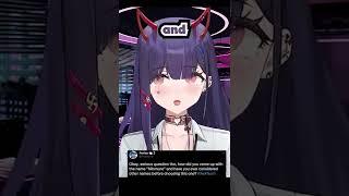 The Meaning of Numi's Name #shorts #vtuber