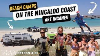 Beach Camps on the Ningaloo Coast are INSANE.... Roadtrip Australia Season 4 Ep. 1