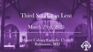 25-03-23 Third Sunday in Lent